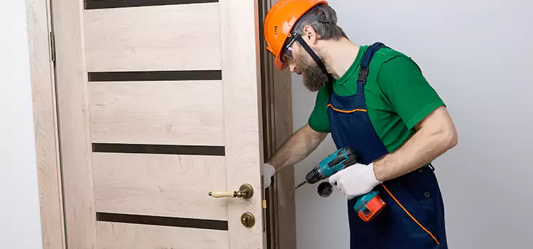 Replace Internal Door Handle with Lock Canton